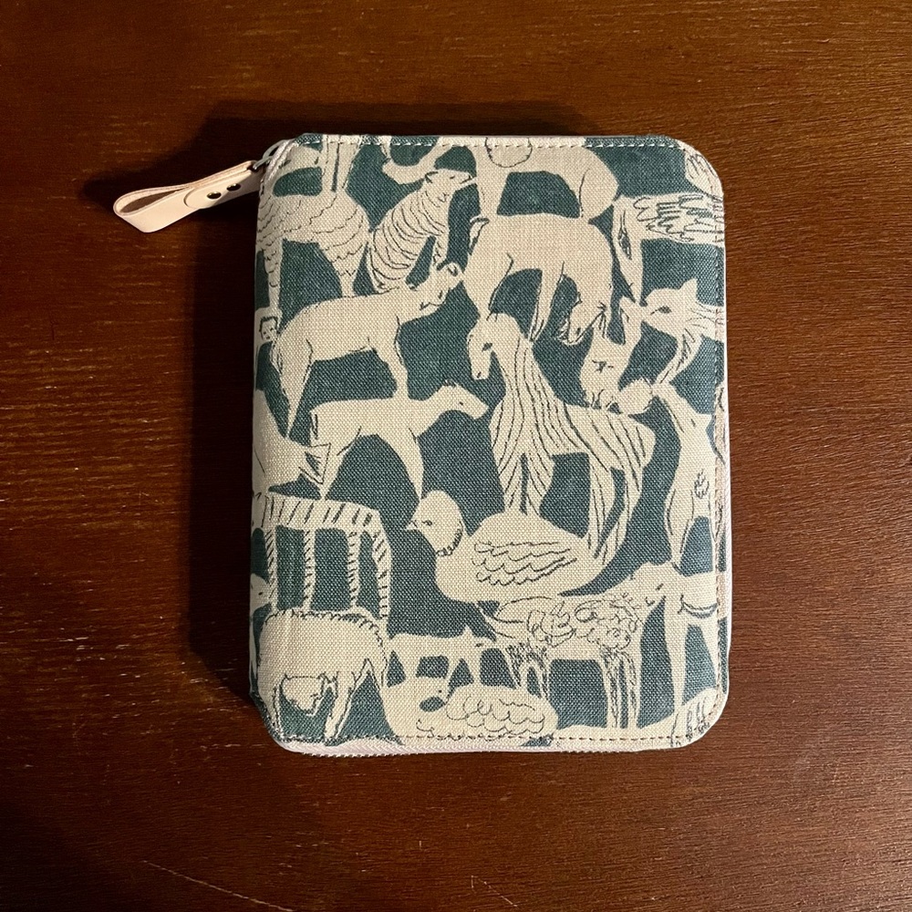 A6 Hobonichi Mina Perhonen Puzzles cover